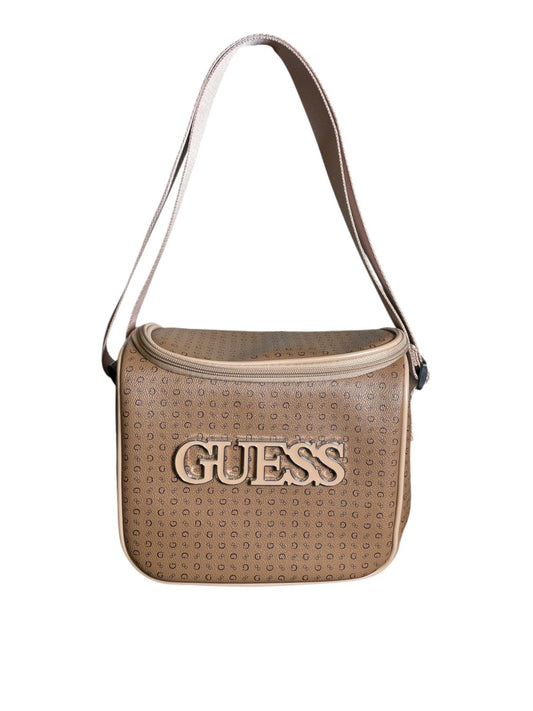 Lonchera GUESS Beige Tipo Crossbody con Interior Térmico